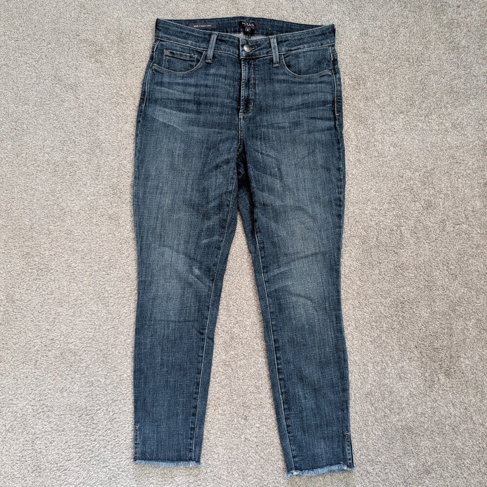 NYDJ Ami Skinny ankle denim jeans with a 1 button fly size 8